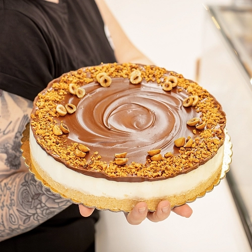 Nutella cheesecake